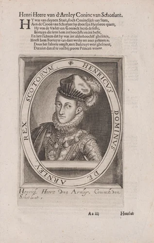 Henry Stewart, Lord Darnley and Duke of Albany by Henry Stuart, print, 1600-1699