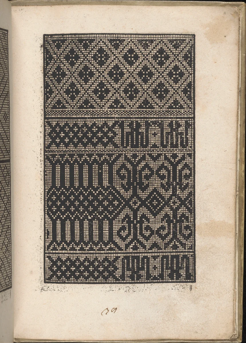 Page 11v, from "Eyn New Kunstlichboich" by Peter Quentel, book, 1529