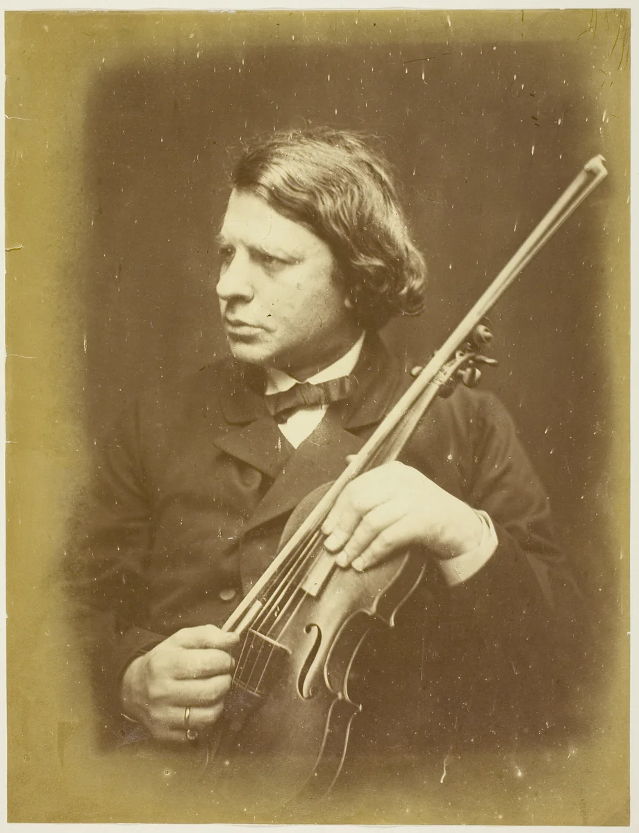 Mr. Joseph Joachim by Julia Margaret Cameron, photograph, 1868