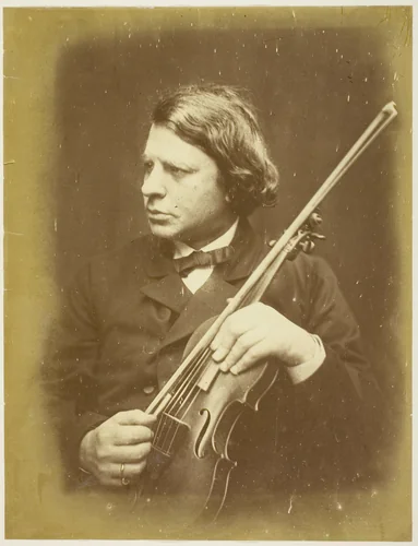 Mr. Joseph Joachim by Julia Margaret Cameron, photograph, 1868