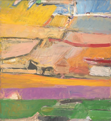 Berkeley No. 52 by Richard Diebenkorn, painting, 1955