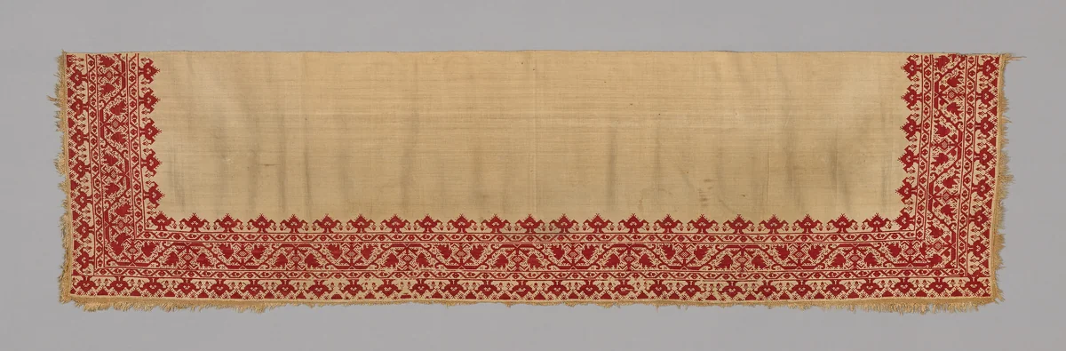 Valance (For a Bed) by Greece, Cyprus, textile, 1701-1800