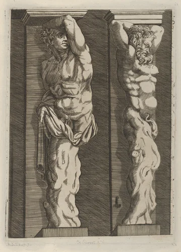 Two Terms by Master PS, print, 1538