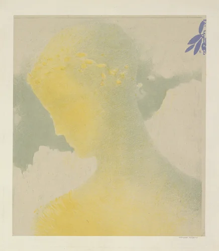 Béatrice by Odilon Redon, print, 1897