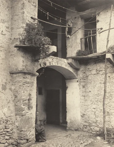 A Nook in Pallanza by Alfred Stieglitz, photograph, 1887