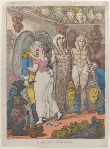 Modern Antiquities by Thomas Rowlandson, print, 1806-1816
