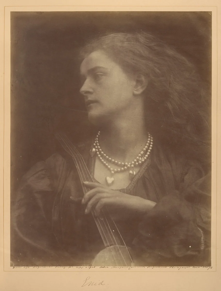 And Enid Sang by Julia Margaret Cameron, photograph, 1874