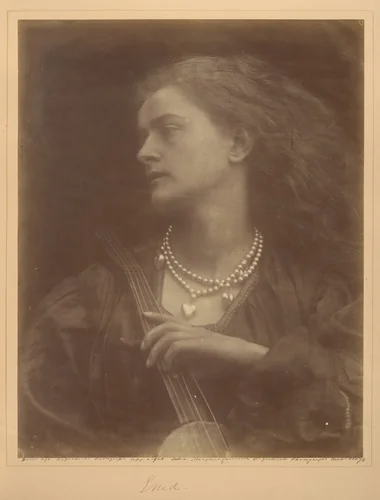 And Enid Sang by Julia Margaret Cameron, photograph, 1874
