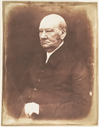 Dr. Jabez Bunting by Hill and Adamson, photograph, 1843-1847