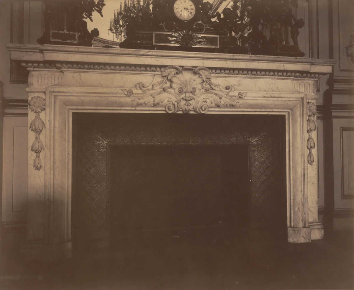 Hôtel de Roquelaure. Boulevard Saint-Germain 246 by Eugène Atget, photograph, 1905