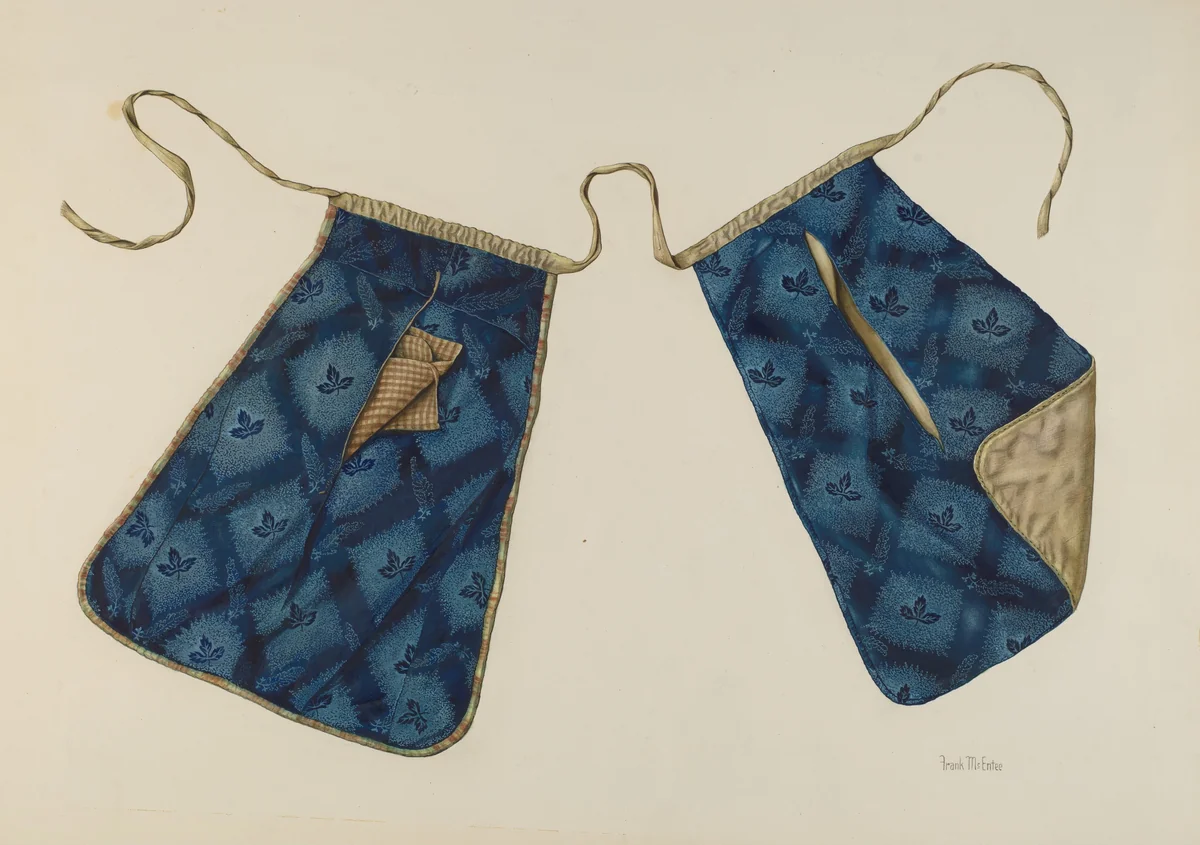 Pannier Pockets by Frank McEntee, index of american design, 1937