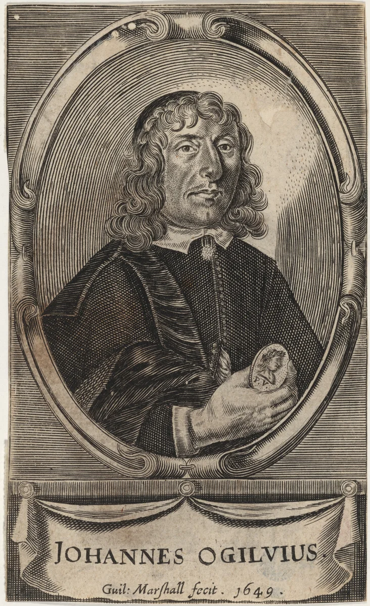 John Ogilby by William Marshall, print, 1649
