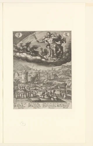 Mercurius by Crispijn van de Passe, print, 1589-1611