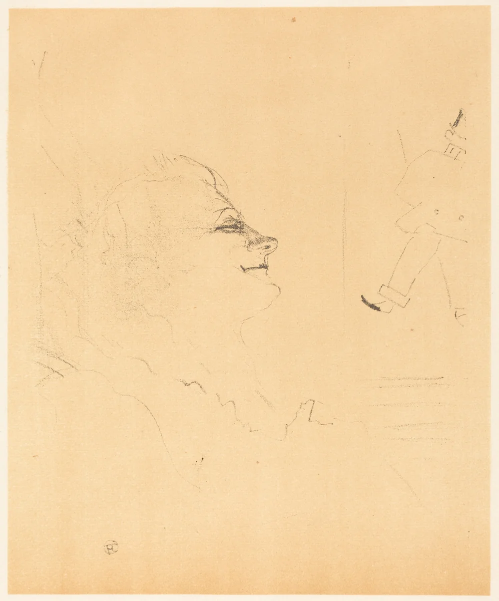 Pessima by Henri de Toulouse-Lautrec, print, 1898