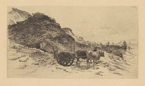 Near Mattakeesett by Edmund Henry Garrett, print, 1881
