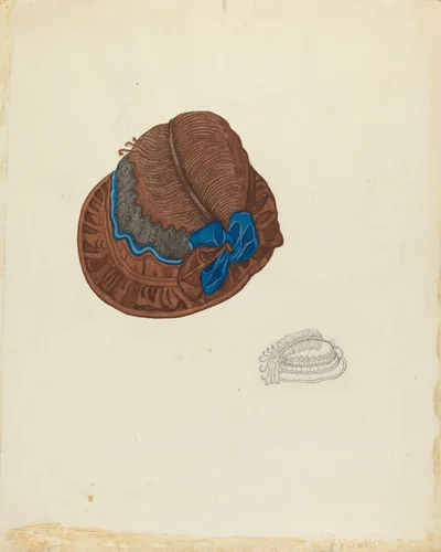 Hat by Marie Famularo, index of american design, 1936