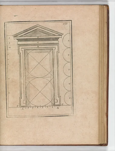 The First Book of Architecture by Andrea Palladio by Pierre Le Muet, book, 1716