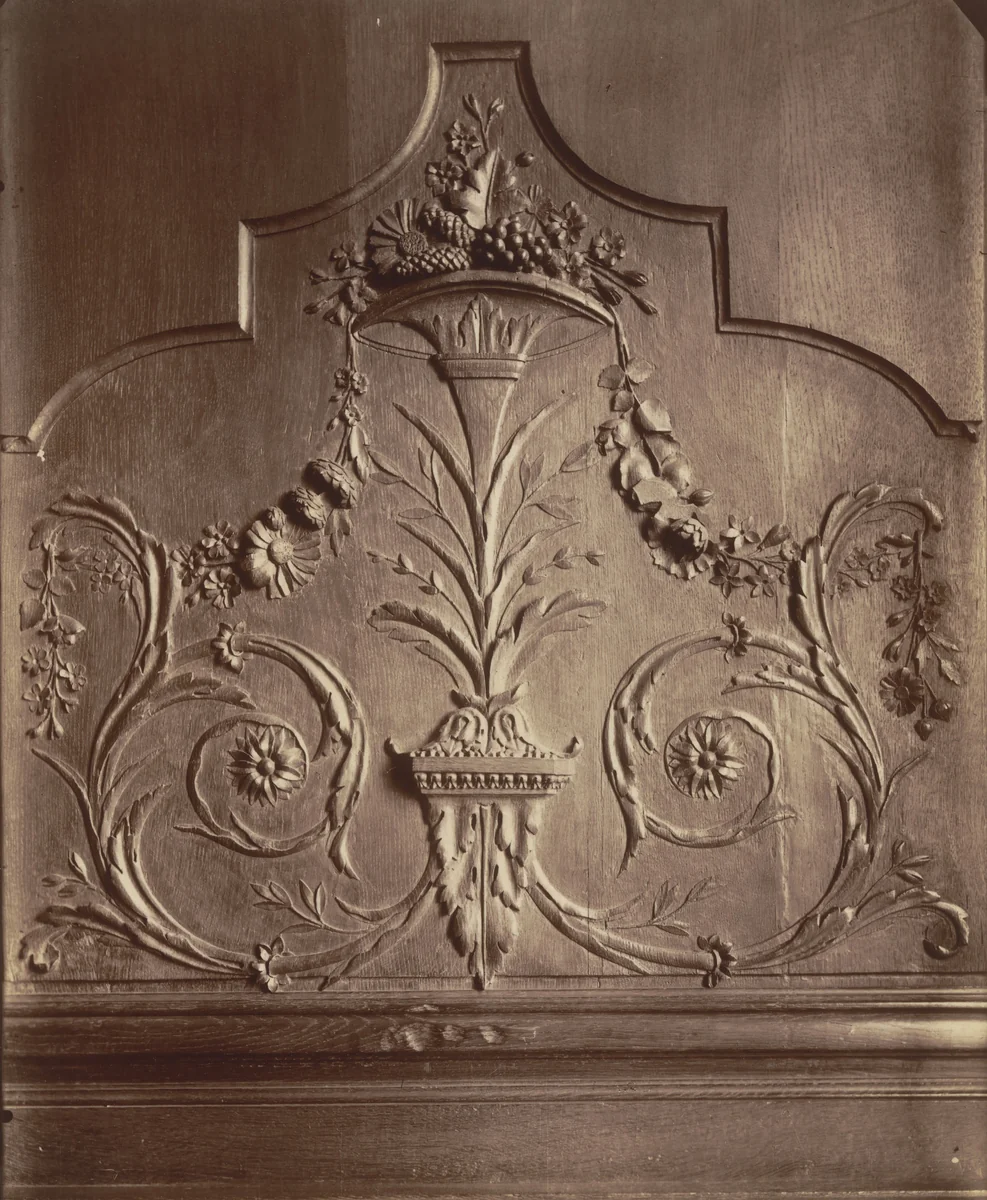 Hôtel de Lauzun by Eugène Atget, photograph, 1905