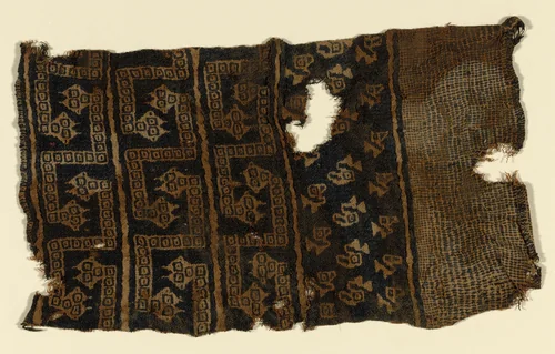 Fragment by Peru, textile, 900-1470