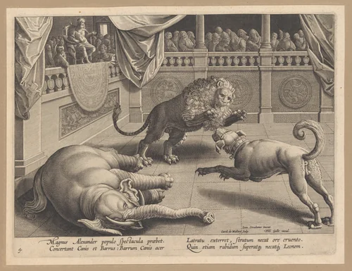 Venationes ferarum avium, piscium... by Jan van der Straet, book, 1530-1581