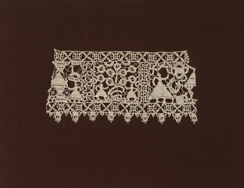 Fragment (Border) by Italy, textile, 1590-1610