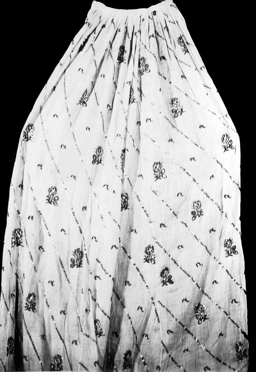 Over Skirt by France, textile, 1800-1820
