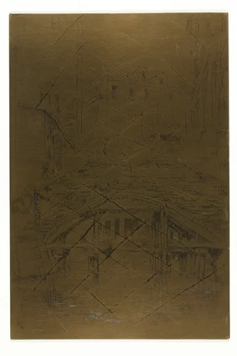 Ponte del Piovan by James McNeill Whistler, metalwork, 1879-1880