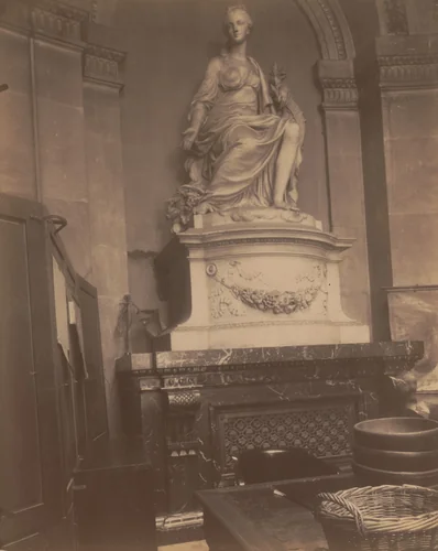 La monnaie. Quai Conti by Eugène Atget, photograph, 1905