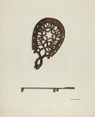 Trivet by William Ludwig, index of american design, 1939