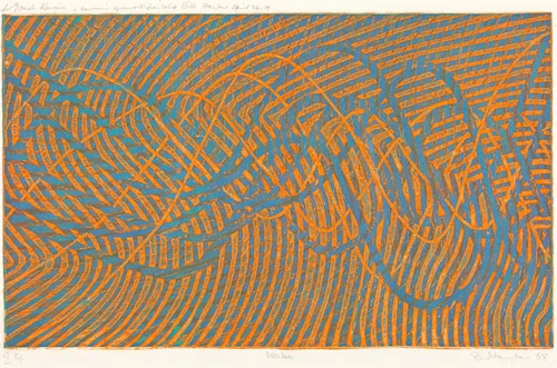 Wake by Stanley William Hayter, print, 1968