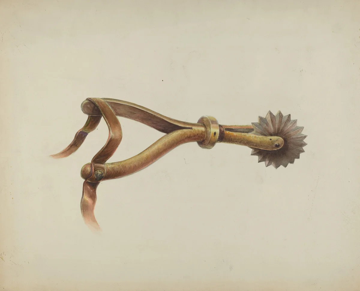 Spur by Gerald Transpota, index of american design, 1936