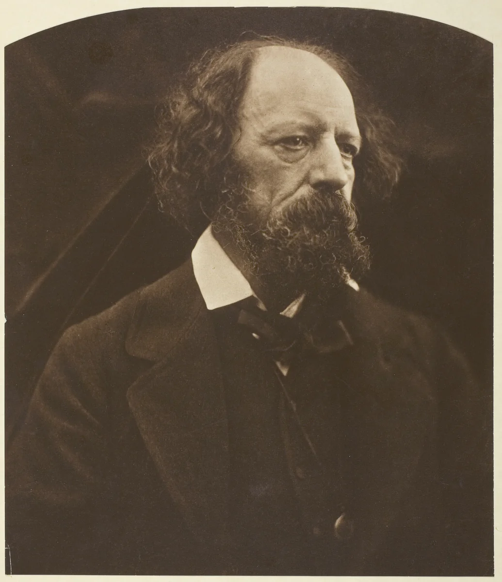 Alfred, Lord Tennyson by Julia Margaret Cameron, print, 1869