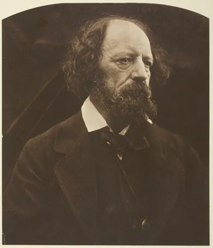 Alfred, Lord Tennyson by Julia Margaret Cameron, print, 1869