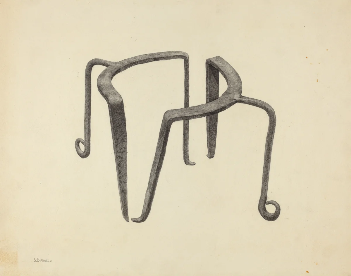 Pot Trivets by Salvatore Borrazzo, index of american design, 1938