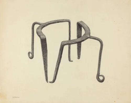 Pot Trivets by Salvatore Borrazzo, index of american design, 1938