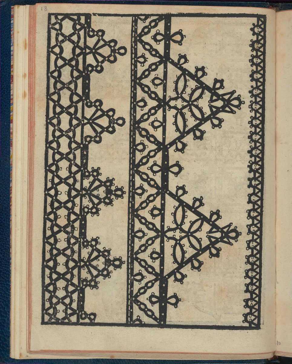 Le Pompe: Opera Nova, page 9 (verso) by Giovanni Battista & Marchio Sessa, book, 1557