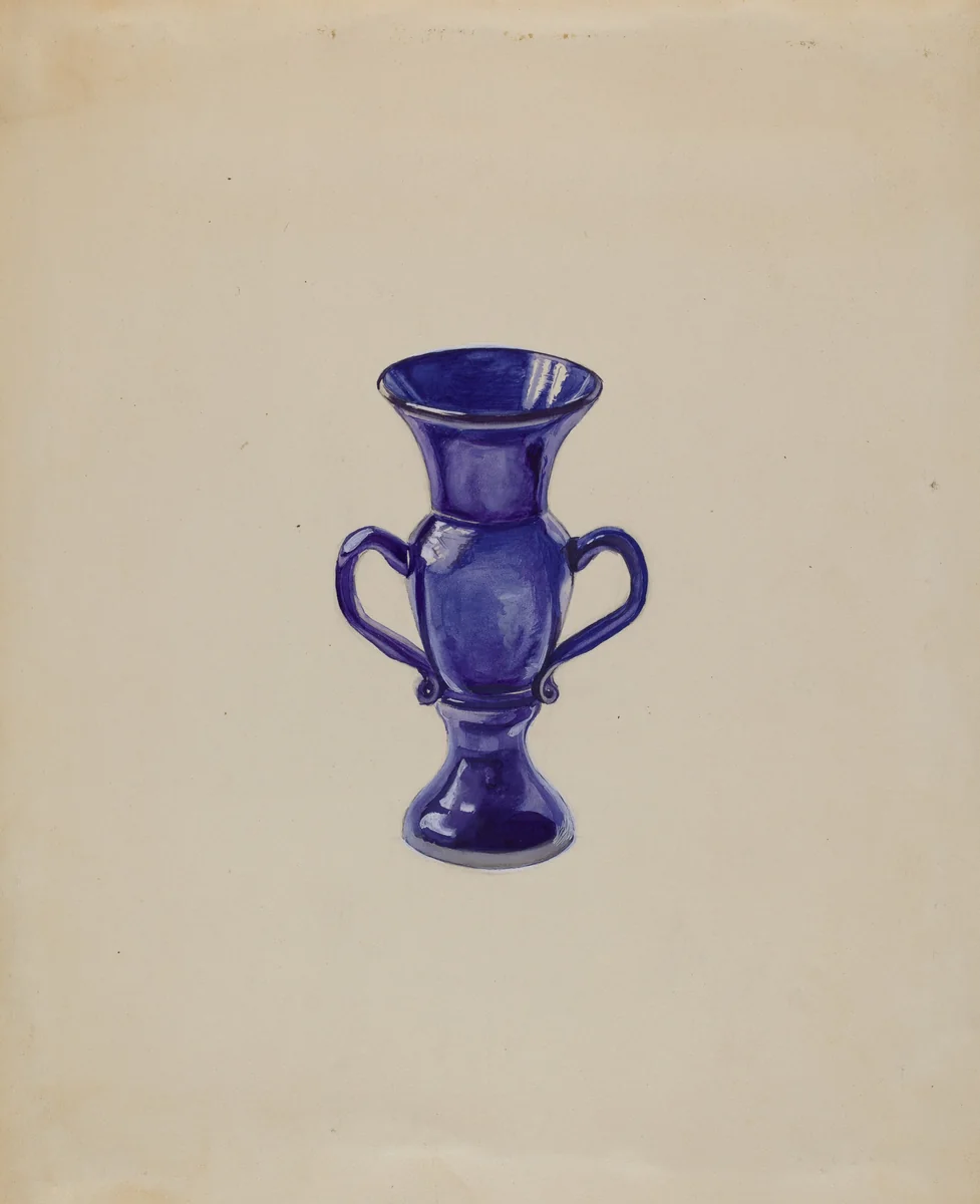 Bottle by Ralph Atkinson, index of american design, 1936