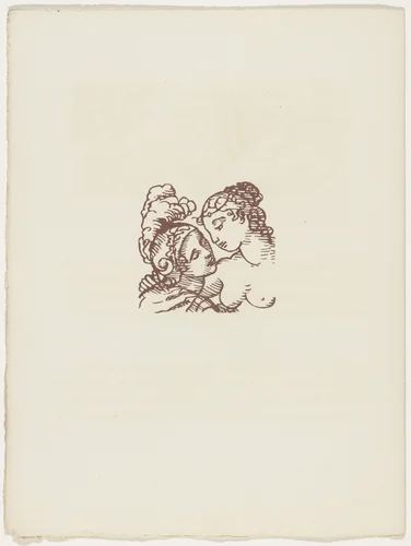 Vignette (folio 62 verso) from Les Amours (The Loves) by Émile Bernard, illustrated book, 1915