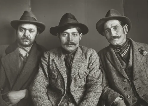 Three Turks by August Sander, photograph, 1924
