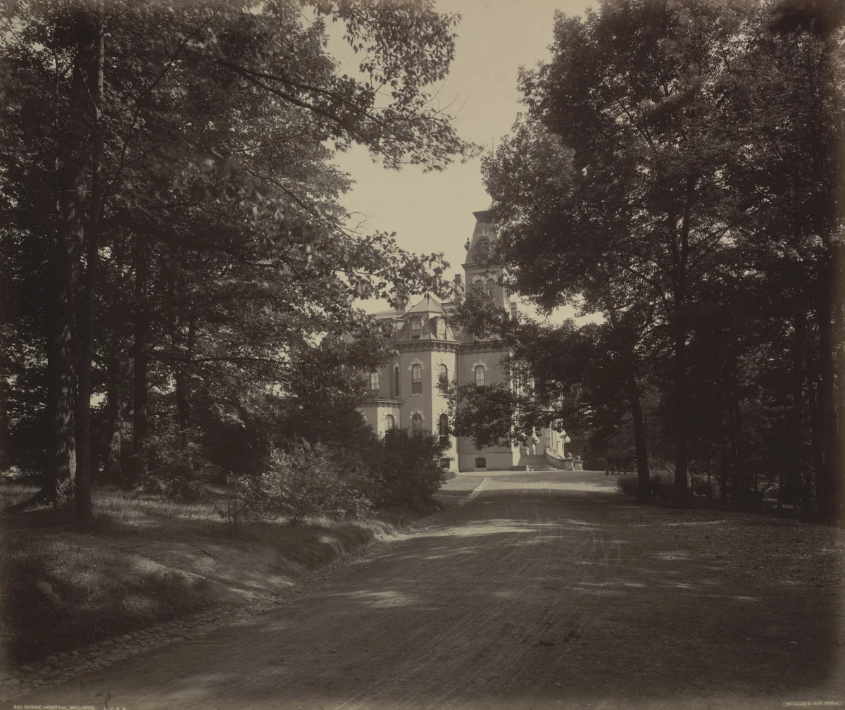 Insane Hospital, Willard, New York by William H. Rau, photograph, 1895