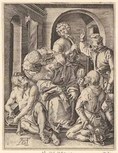 Engraved copies of The Little Passion by Albrecht Dürer, print, 1485-1699