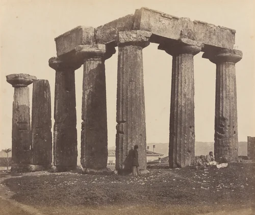 Temple of Minerva by James Robertson; Felice Beato; Antonio Beato, photograph, 1857