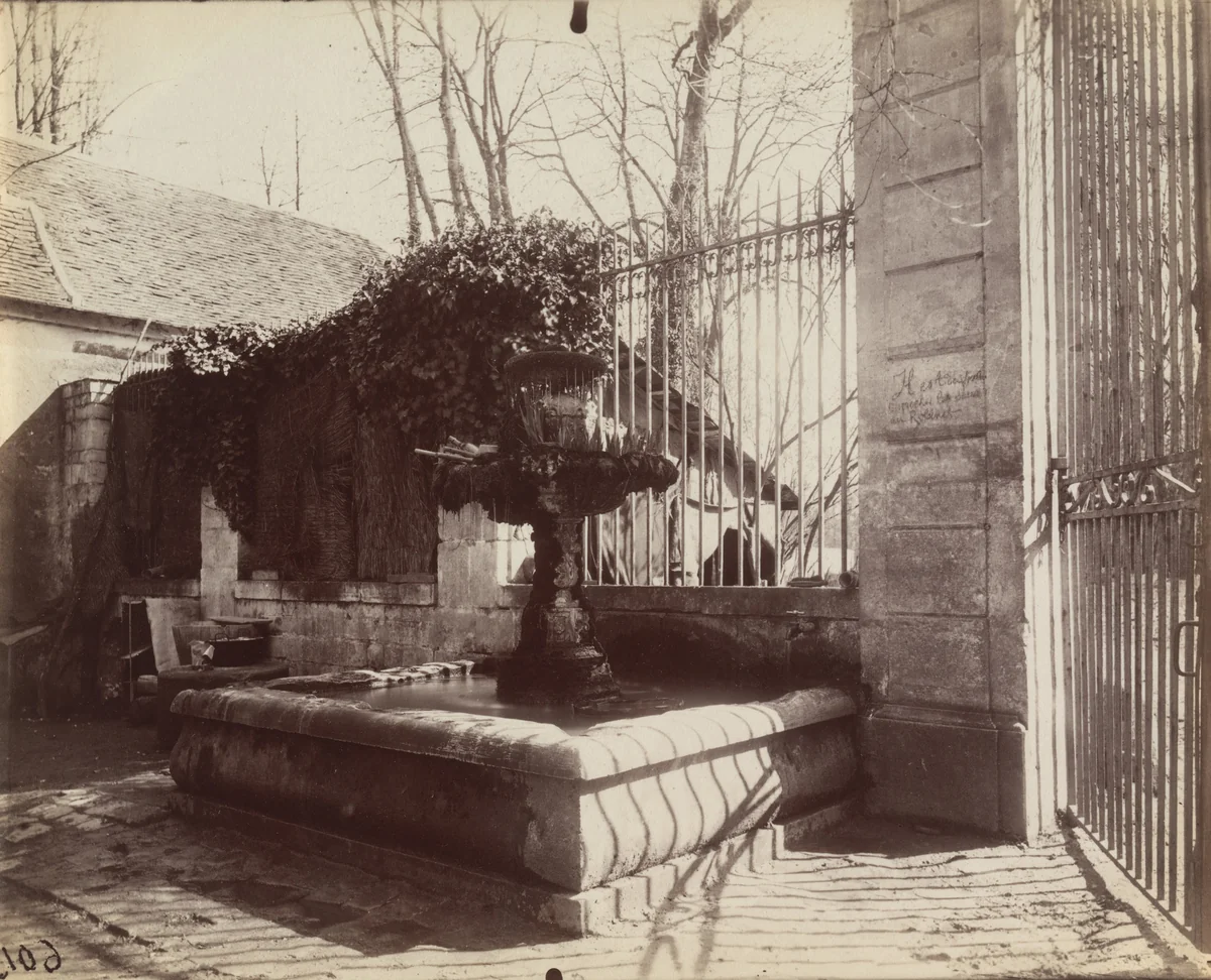 Arcueil-Cachan. Parc Provigny by Eugène Atget, photograph, 1901