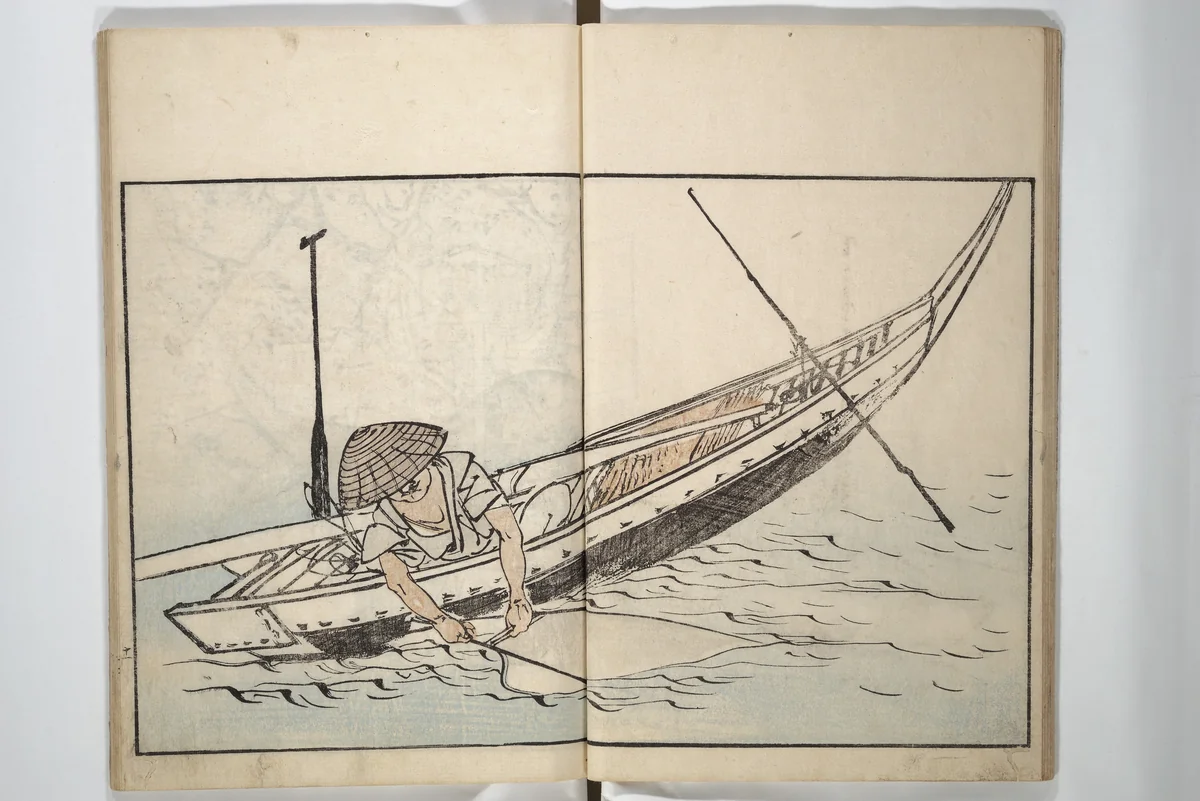 Customs of the Eastern Capital (Edo) (Azuma no teburi) あづまの手ぶり by Onishi Chinnen (大西椿年), book, 1829