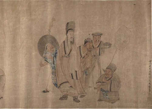 Figure Painting by Shen Zhenlin, painting, 1834-1866