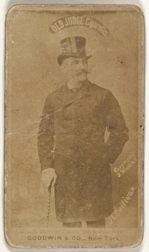 John L. Sullivan, from the Celebrities and Prizefighters series (N174) for Old Judge Cigarettes by Goodwin & Company, photograph, 1887-1888