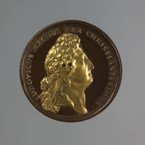 Louis XIV: Birth of the duc de Berry, 31 August 1686 by Jean Mauger, metalwork, 1693