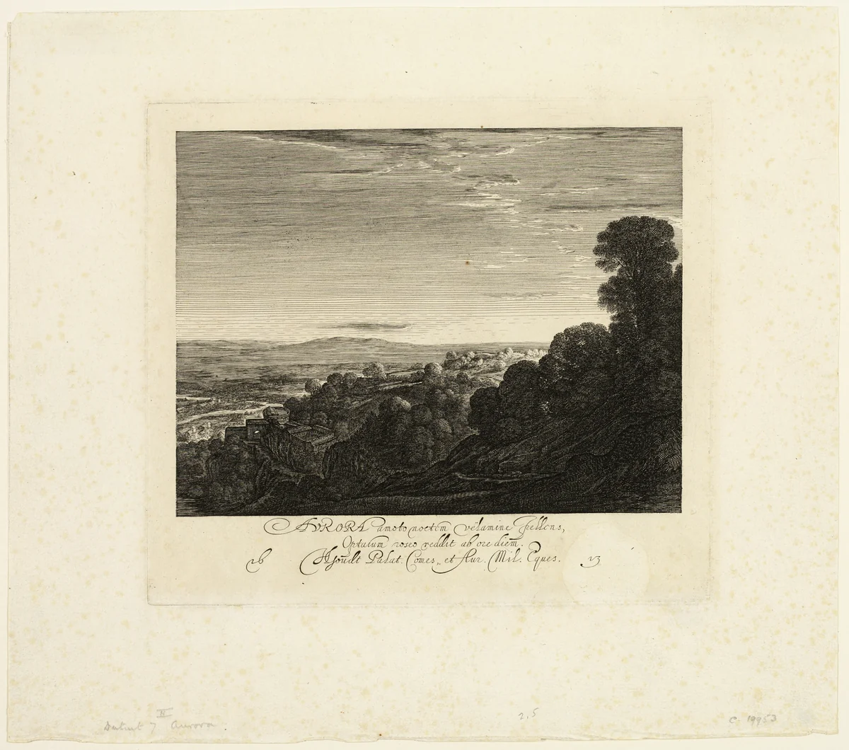 Aurora by Hendrik Goudt, print, 1613
