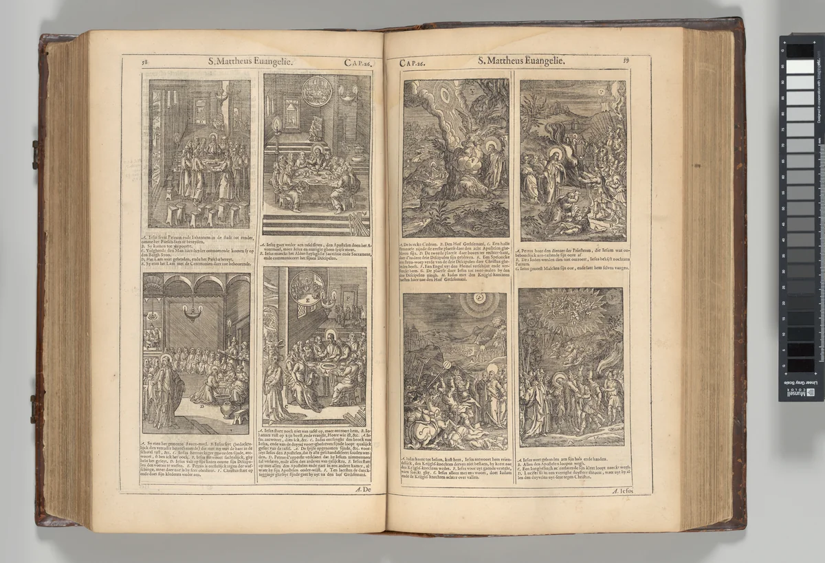 Biblia Sacra by Christoffel van Sichem, book, 1657