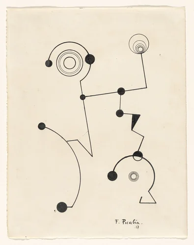 Untitled by Francis Picabia, drawing, 1917